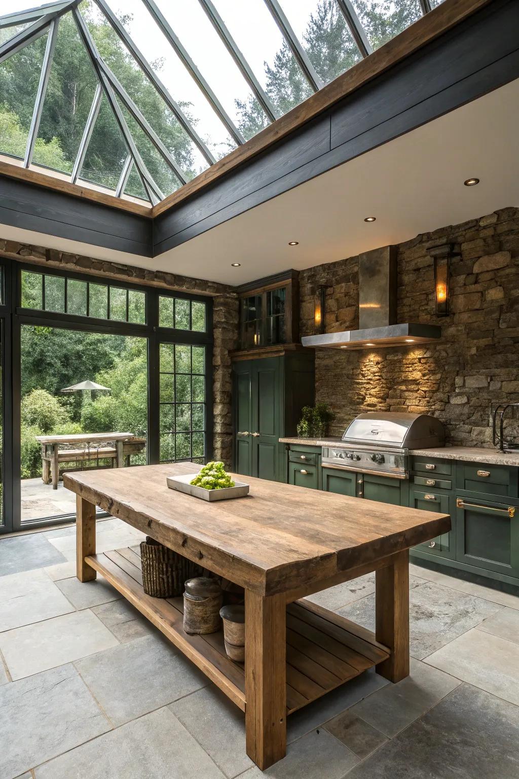 Brighten your kitchen with natural light that creates an open and airy feel. 🌞 #BrightSpaces #NaturalLight