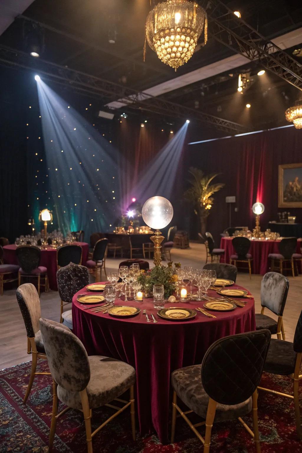 Step into a world of wonder and intrigue with a mystery room full of surprises.