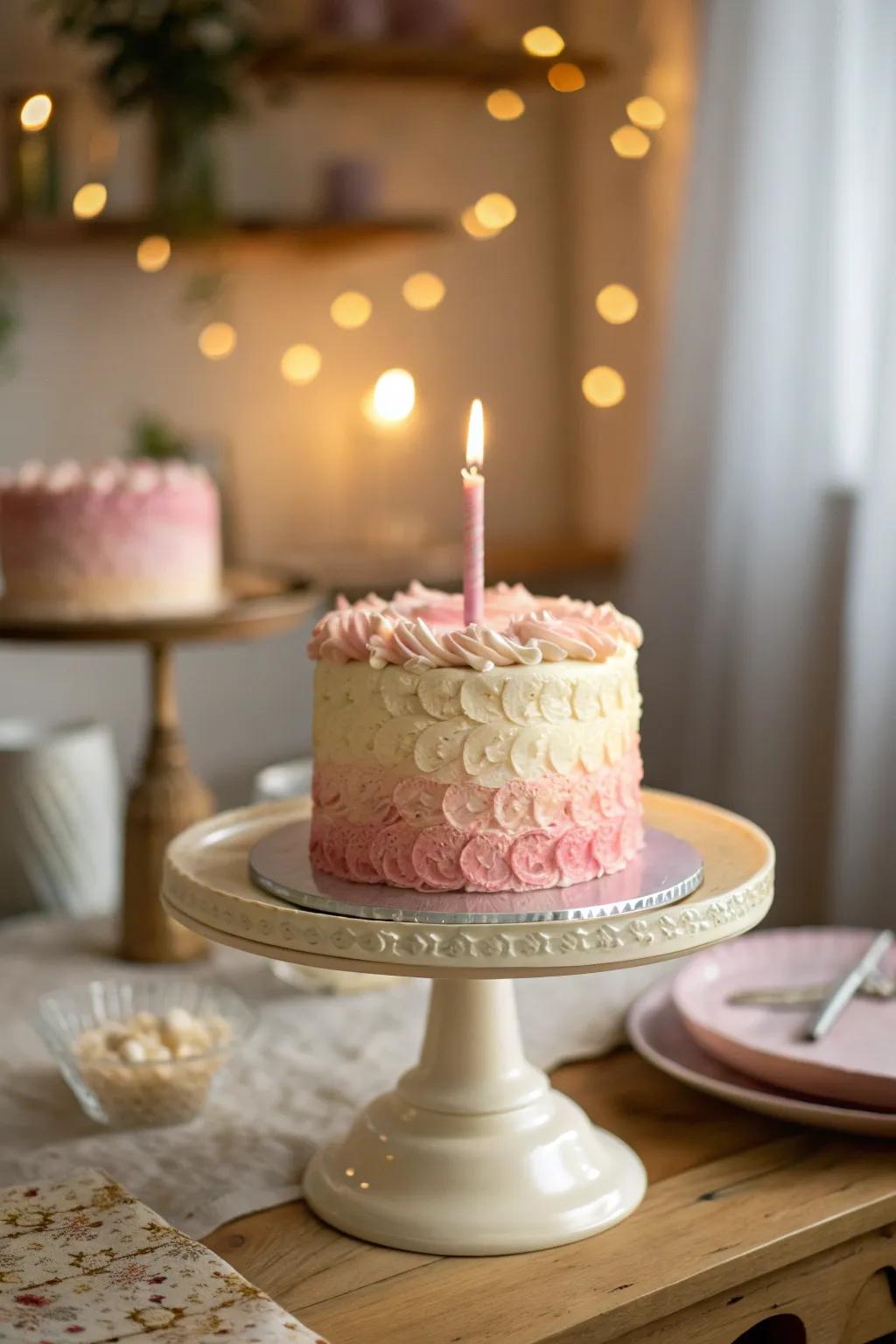 Simplicity is the ultimate sophistication with these minimalist cake designs.