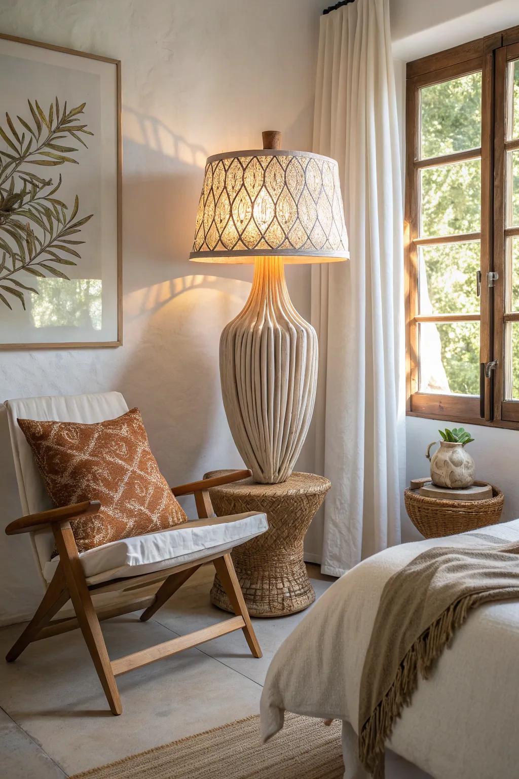 Function meets art with decor that's both practical and beautiful.