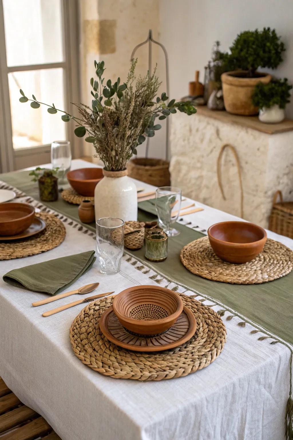 Celebrate diversity with table decor that honors various cultural inspirations.