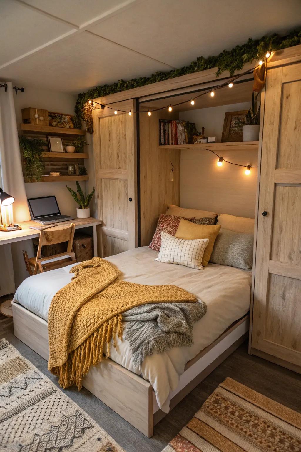 Curl up in a cozy nook, perfect for relaxation and downtime after a busy day. #CozyVibes #RelaxationStation #HomeSanctuary