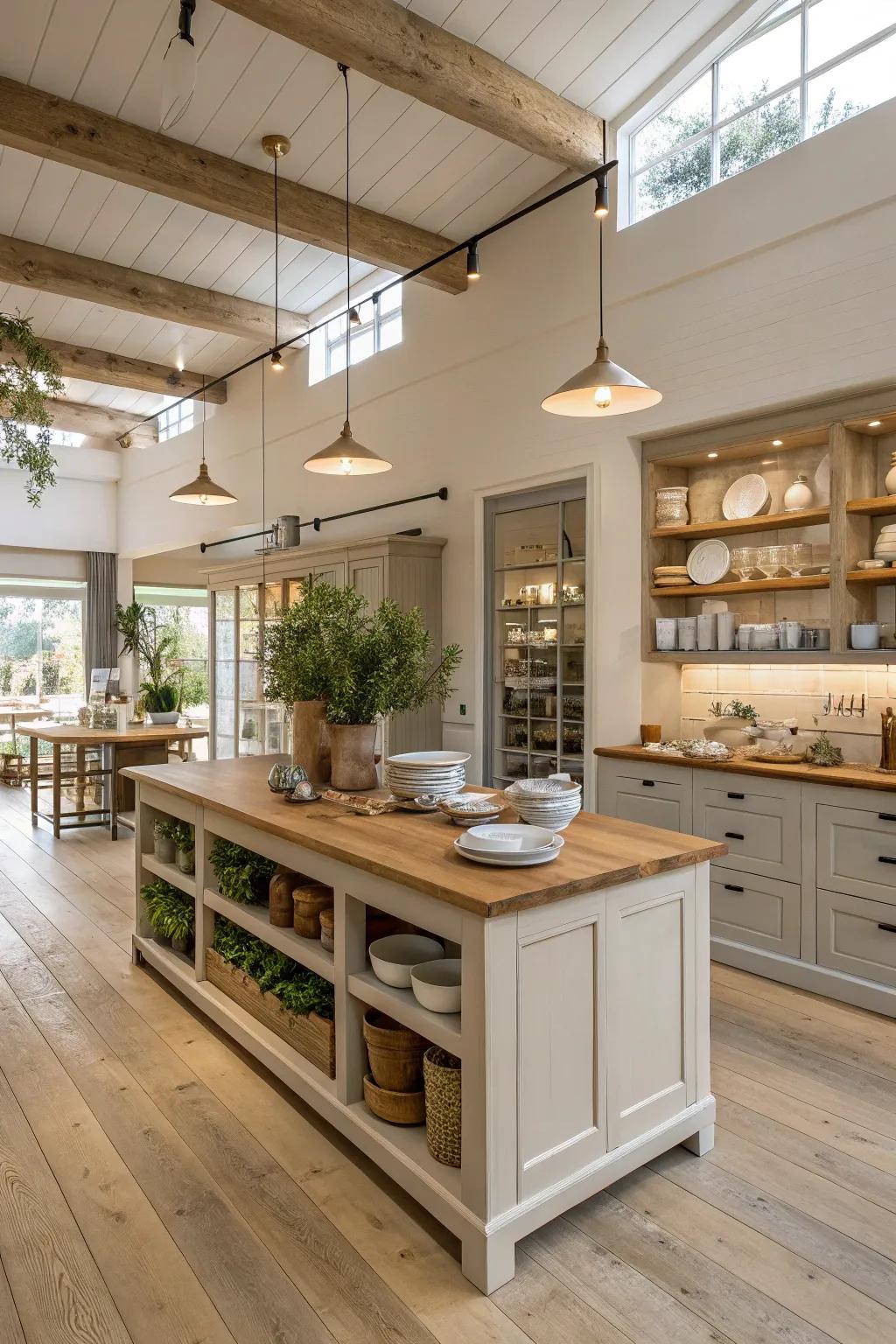 Organize your kitchen with defined zones for a purposeful and harmonious space. 🏡 #KitchenZones #OrganizedLiving #DesignStrategy