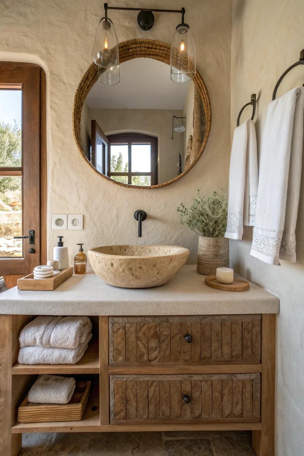 A statement piece adds personality and uniqueness to your bathroom.