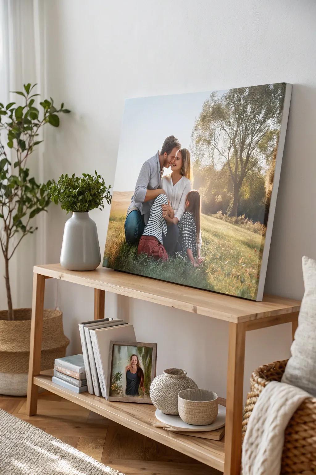 Make memories last with beautiful family photo canvases that warm your heart.