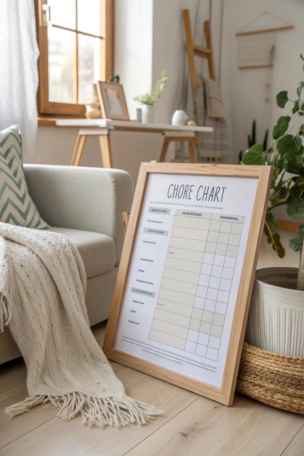 Streamline your day with a simple daily task breakdown.