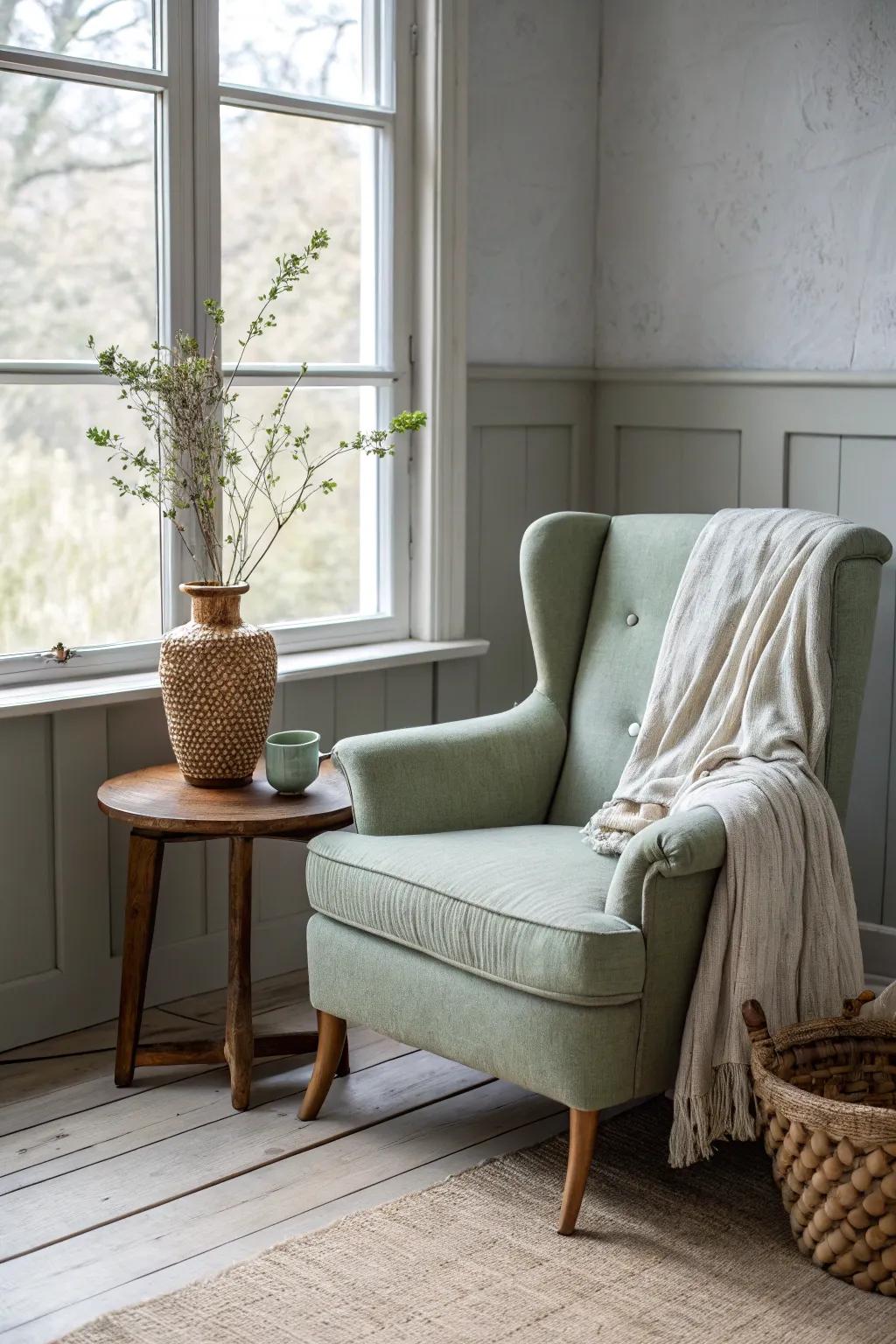 Step back in time with a romantic color palette that adds a touch of whimsy to your home.