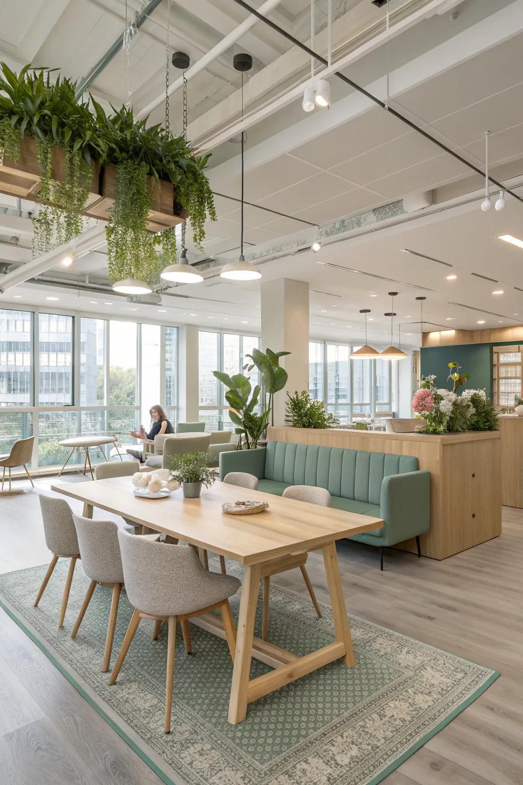 Open layouts create a seamless flow of communication and ideas.