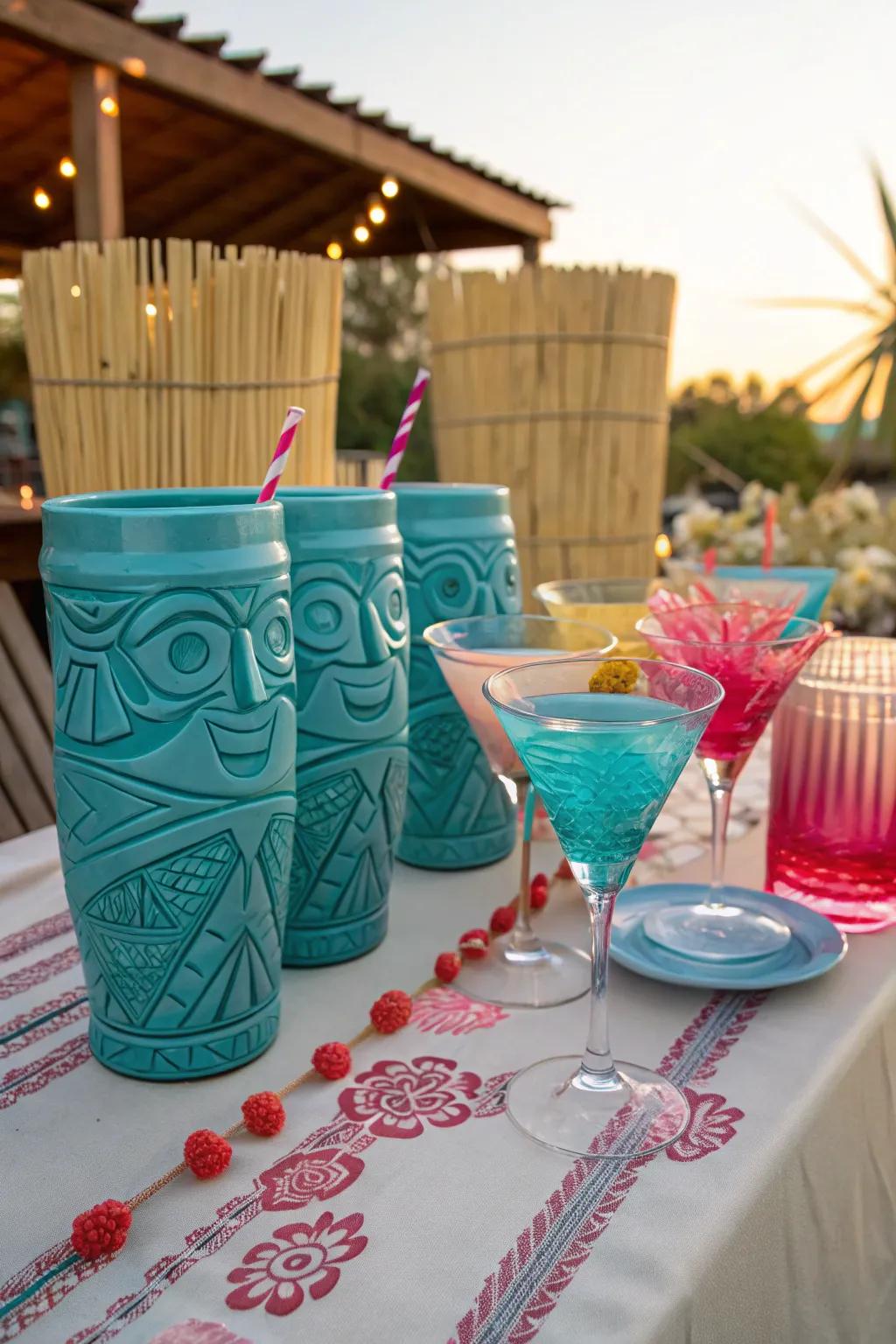 Sip in style with themed glassware that adds personality to every drink. #GlasswareGoals #PartyTime