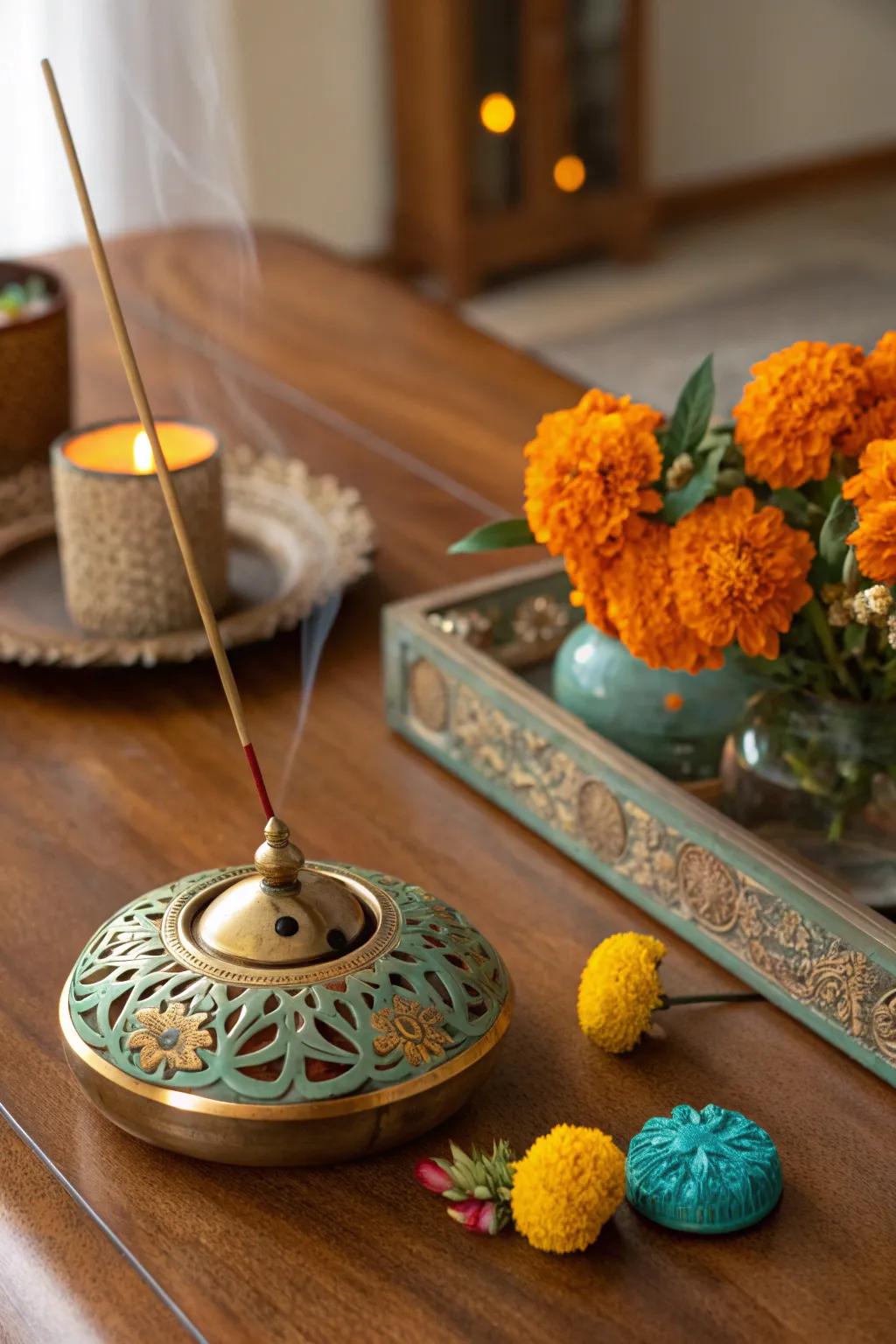 Enhance your home with the calming presence of handcrafted incense holders. 🌿 #HomeFragrance #MindfulLiving