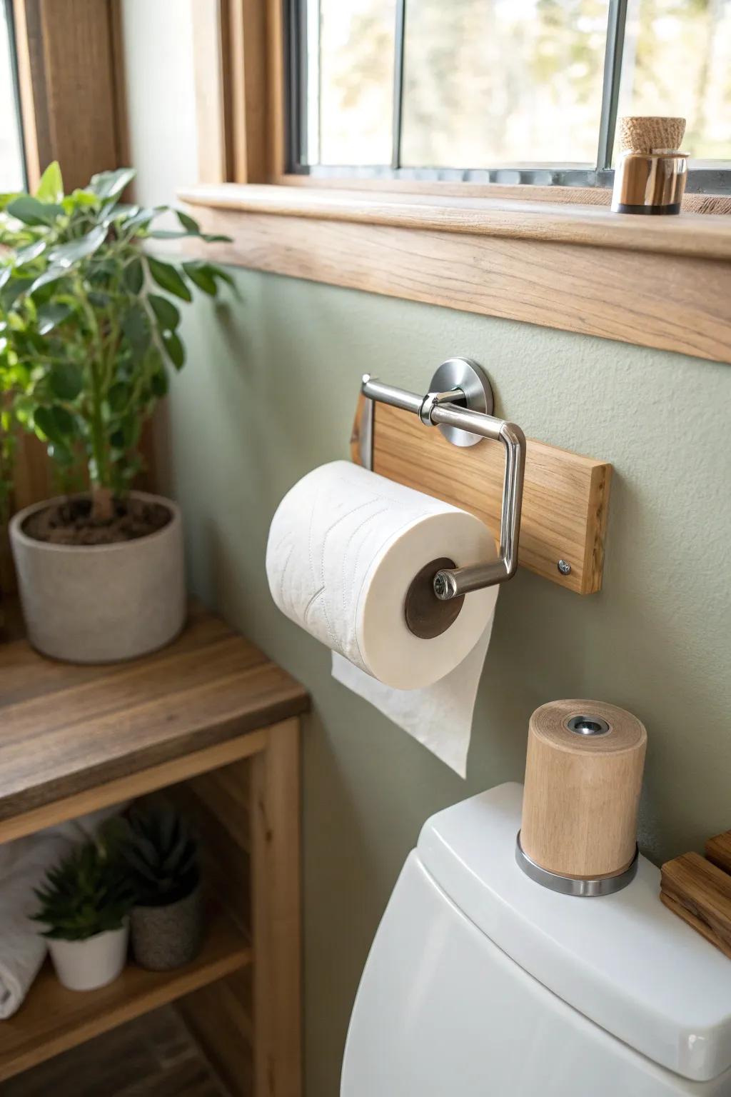 Elevate your bathroom's style with a minimalist design that adds a touch of modern elegance. #BathroomDesign #MinimalistStyle #HomeDecor