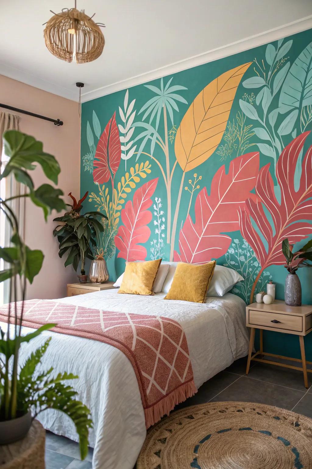 Bring the beauty of nature indoors with a serene wall mural that soothes the soul.