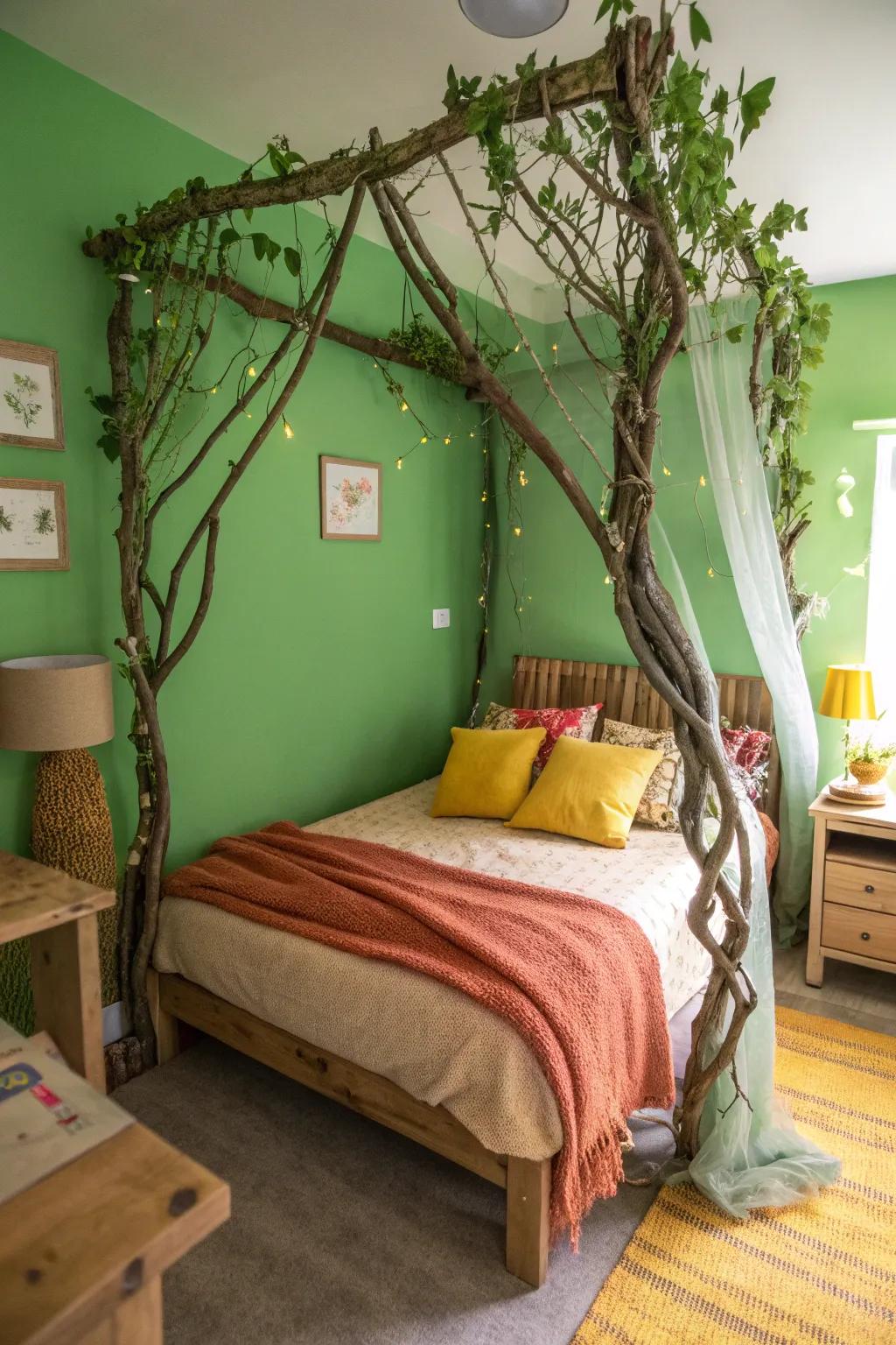 Bring the woodland indoors with nature-inspired decor. 🌿 #NatureLovers #WoodlandDecor