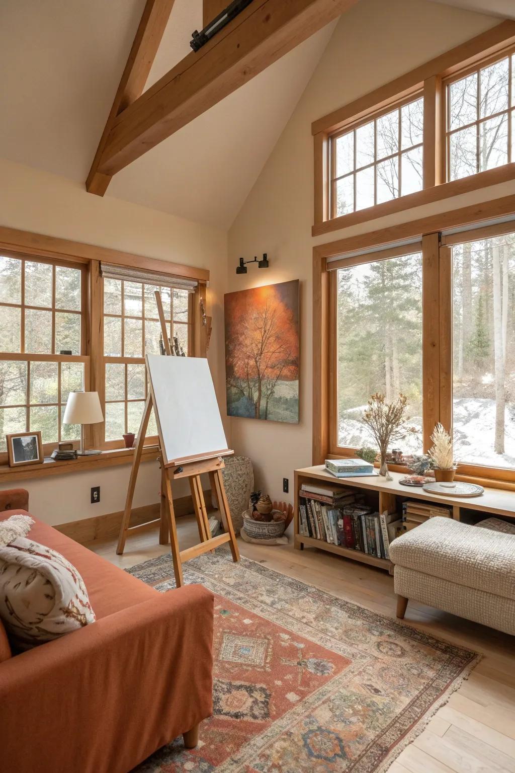 Unlock your creativity with a dedicated art studio that inspires every brushstroke.