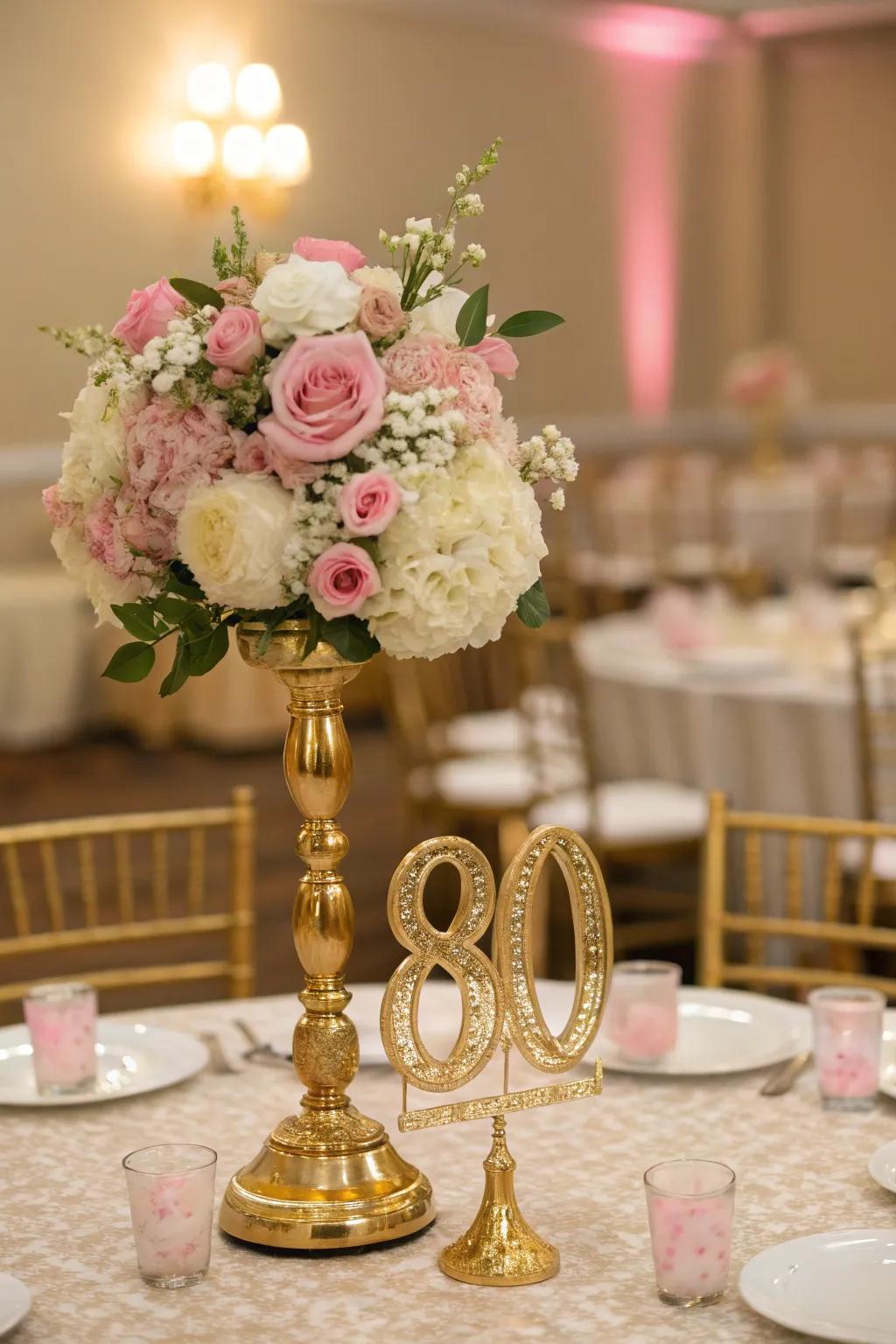 Create a harmonious atmosphere with a color palette that's both timeless and festive.