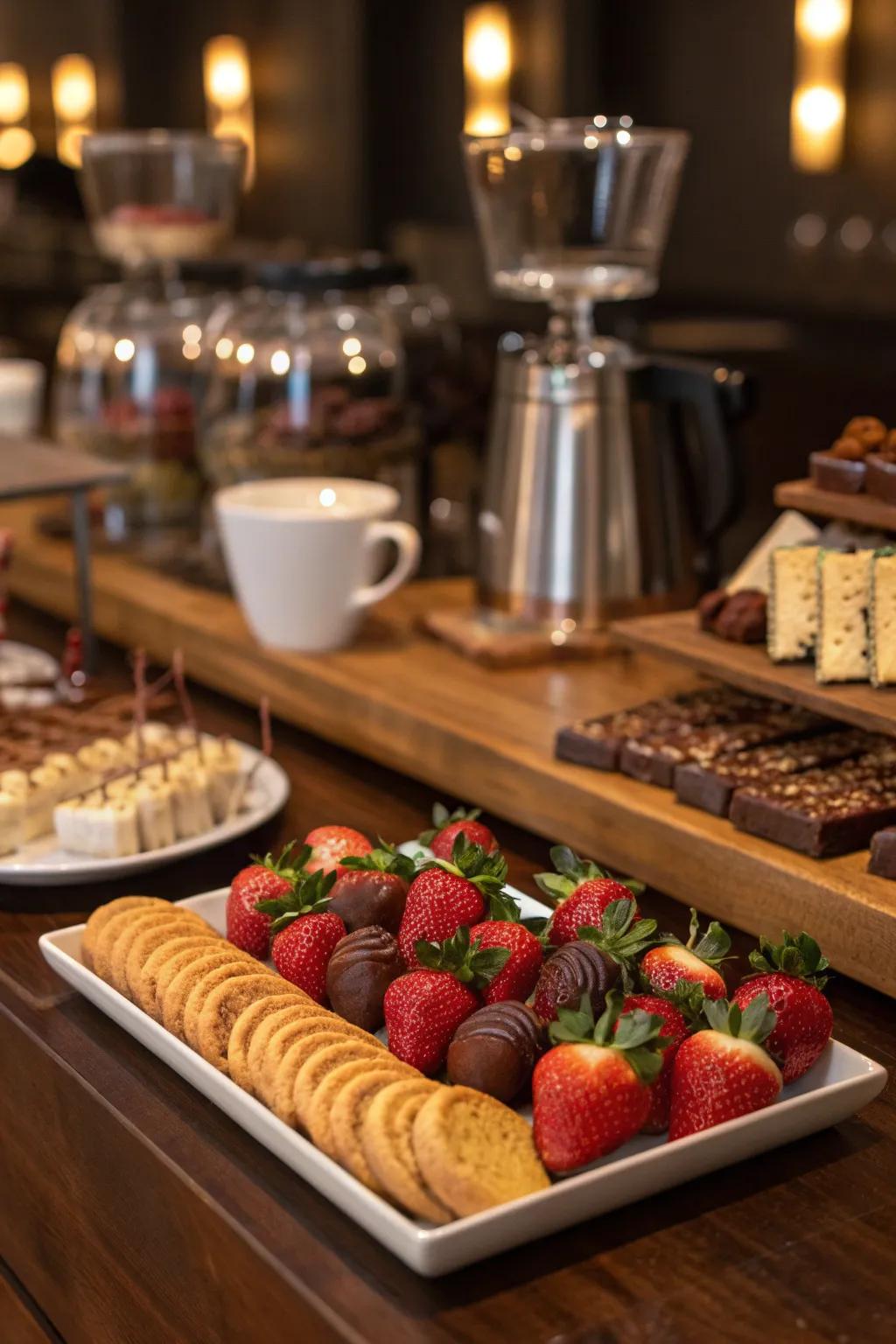 Delicious treats perfectly paired with your coffee creations.