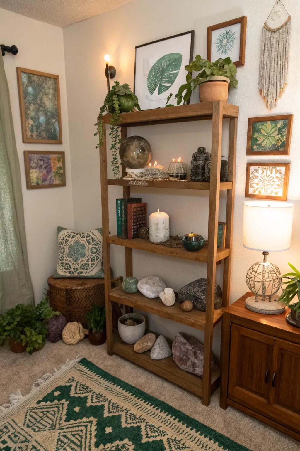 Curated chaos: A tapestry of art, trinkets, and treasures awaits in every corner.