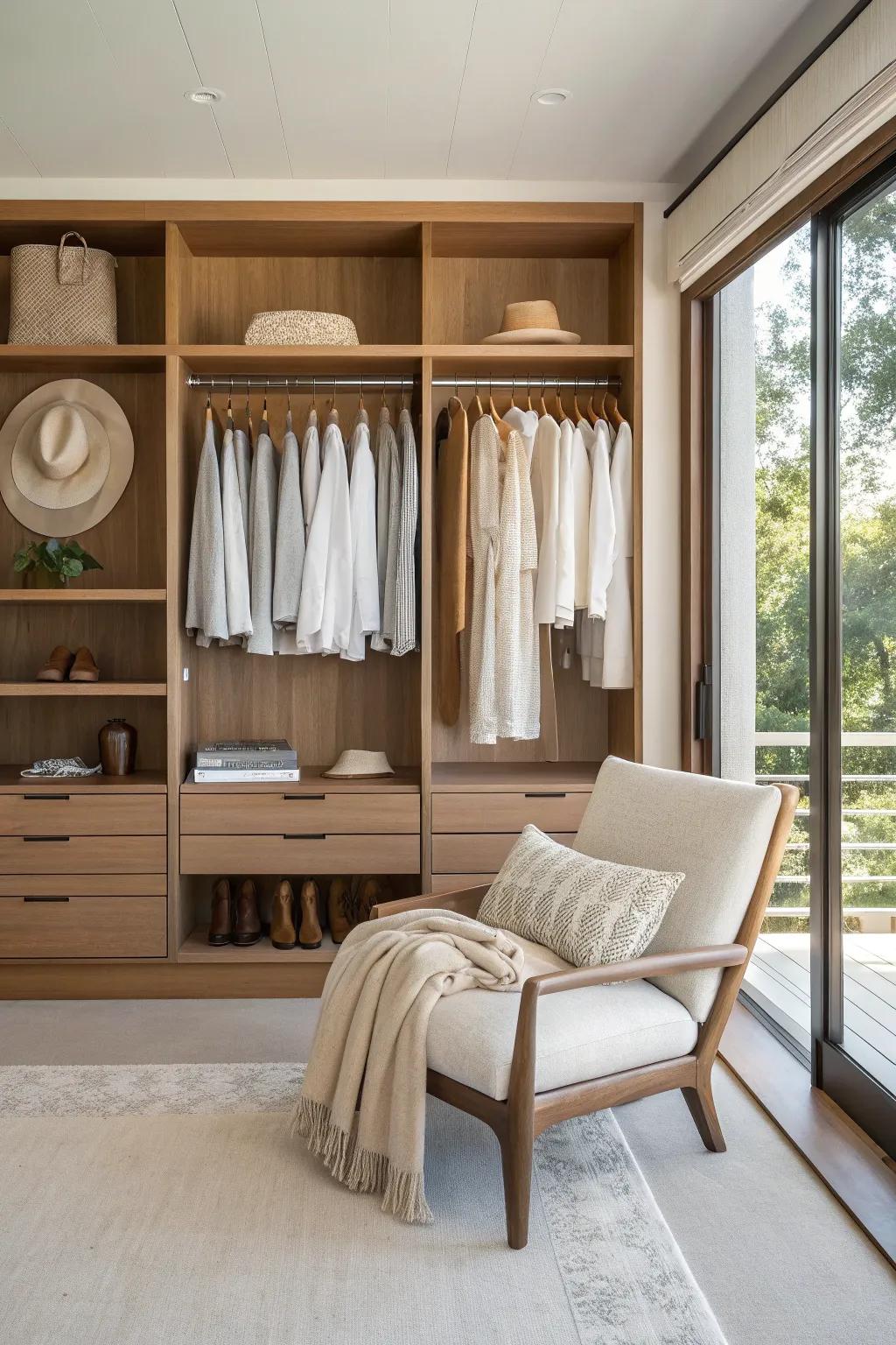 Create your dream closet with a system that keeps everything just where it should be. #ClosetOrganization