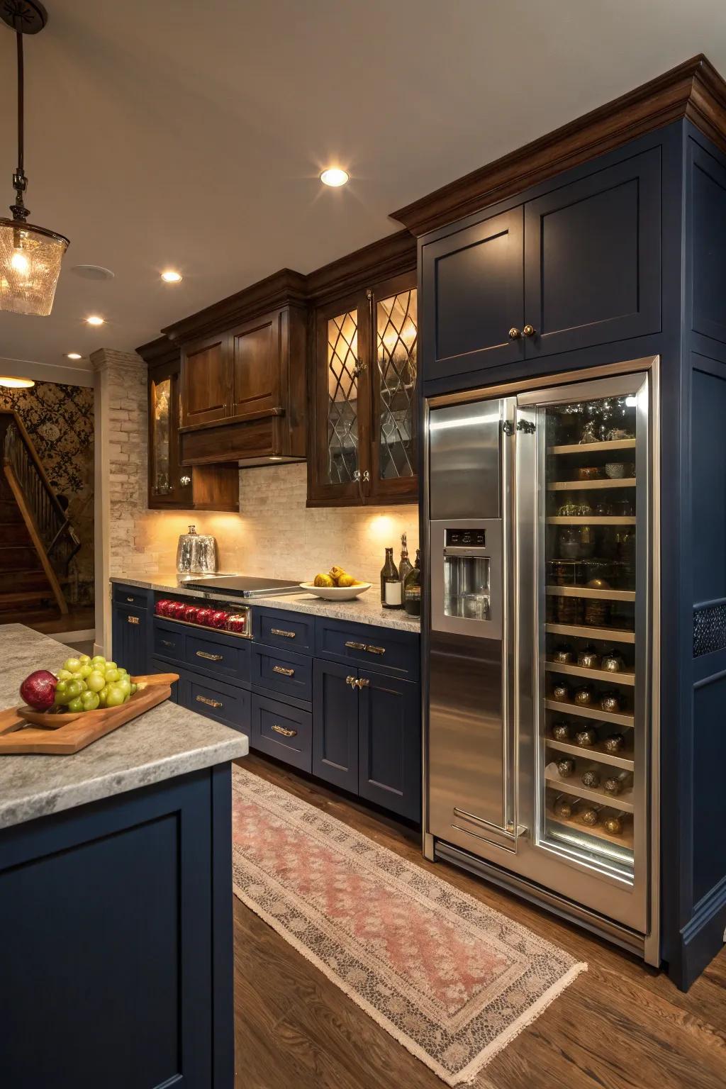 Upgrade your kitchen with high-end appliances for a touch of luxury and efficiency.