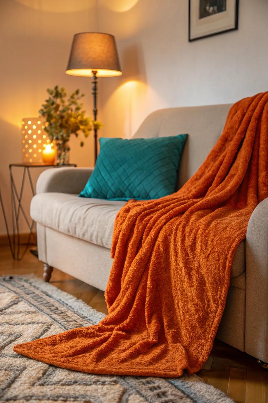 Wrap your space in comfort with layers of cozy textures.