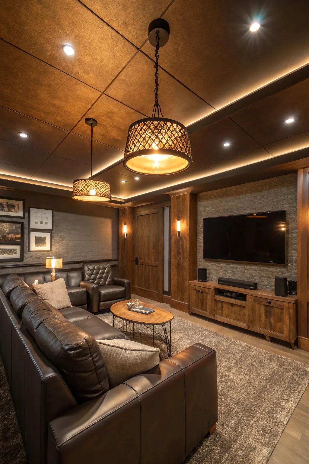 Illuminate your space with lighting that sets the perfect mood. 💡 #LightingDesign #CozyVibes