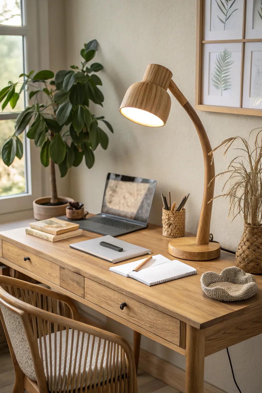 Light up your life: Enhance your desk with stylish and functional lighting.