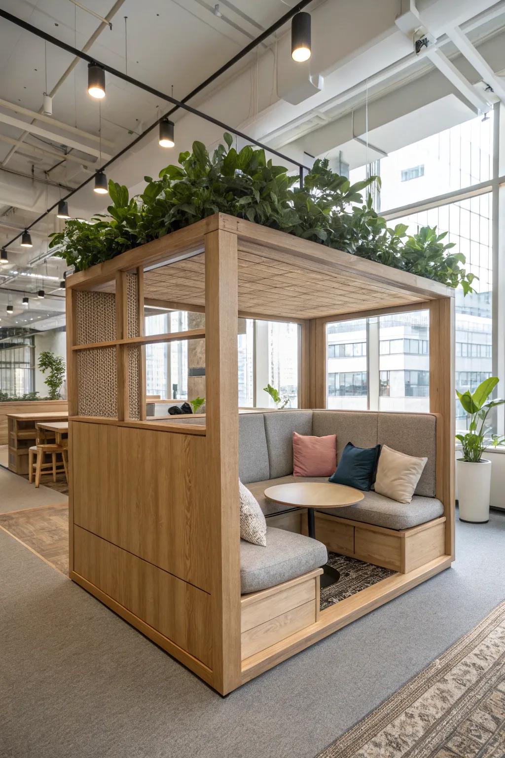 Collaborative spaces are the heartbeat of any innovative office.