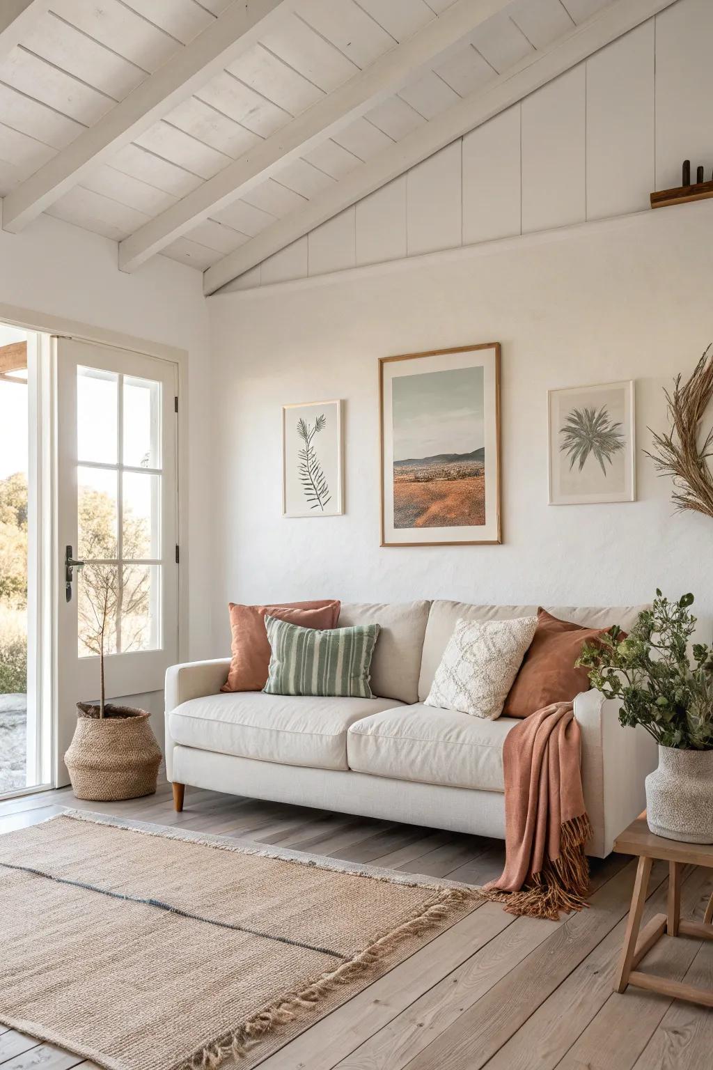 Accent decor adds character without cluttering your space.