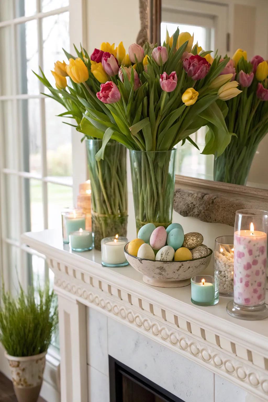 Welcome Easter with a festive floral arrangement that delights both young and old.