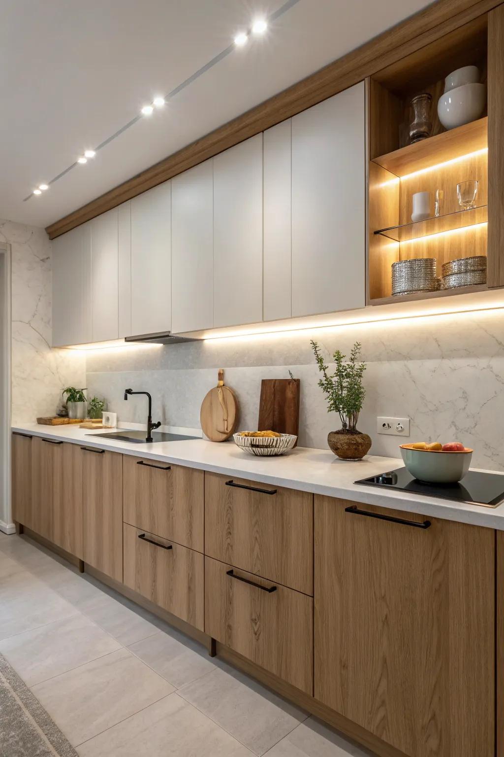 Brighten up your kitchen tasks with well-placed lighting solutions.