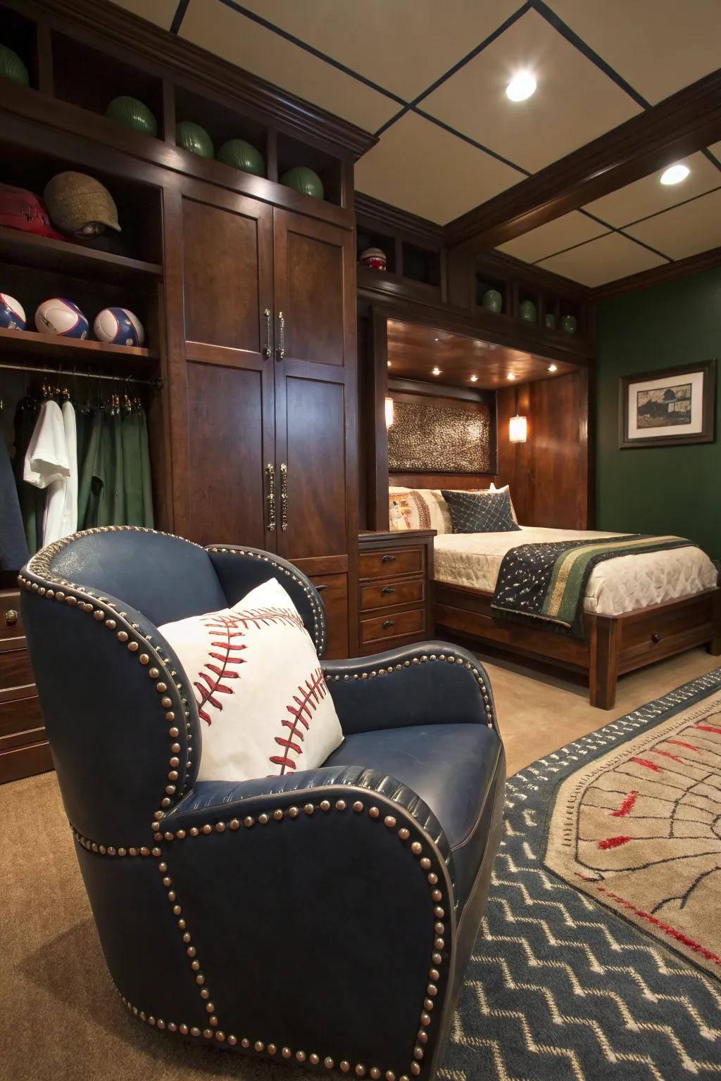 Furniture that hits a home run in both style and comfort. 🛏️ #FurnitureDesign #HomeDecor