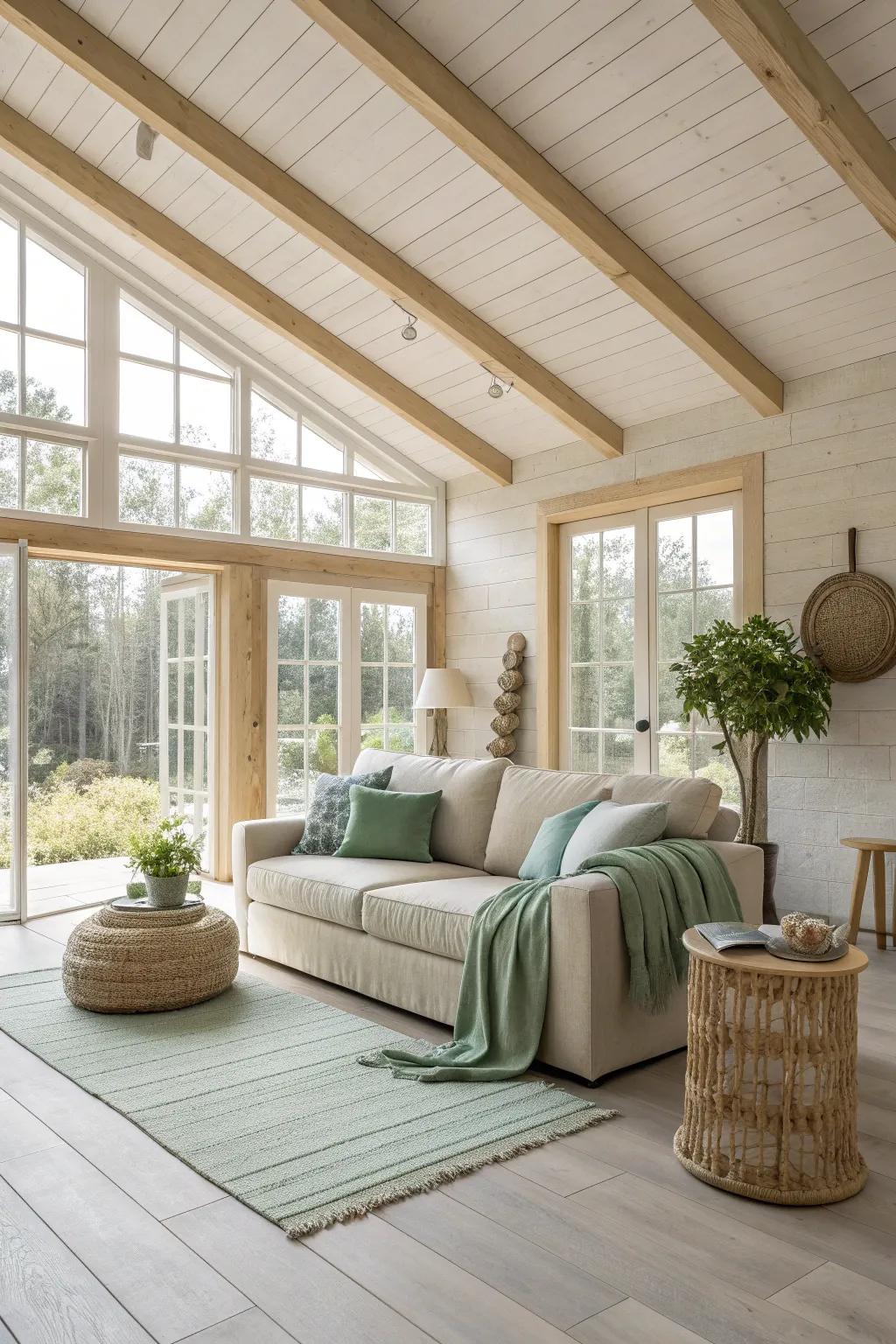 Float your couch for a liberating room feel. 🌿 #FloatingFurniture #OpenSpace