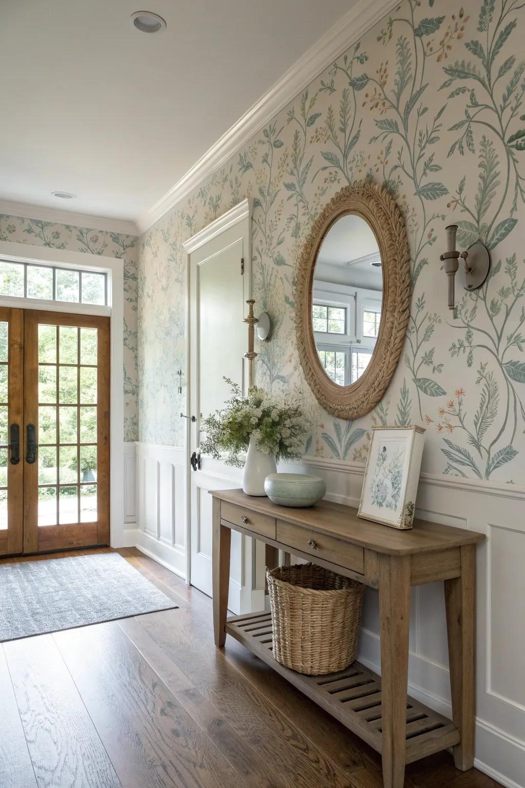 Seamless transitions create harmony in your home, starting from the entryway.
