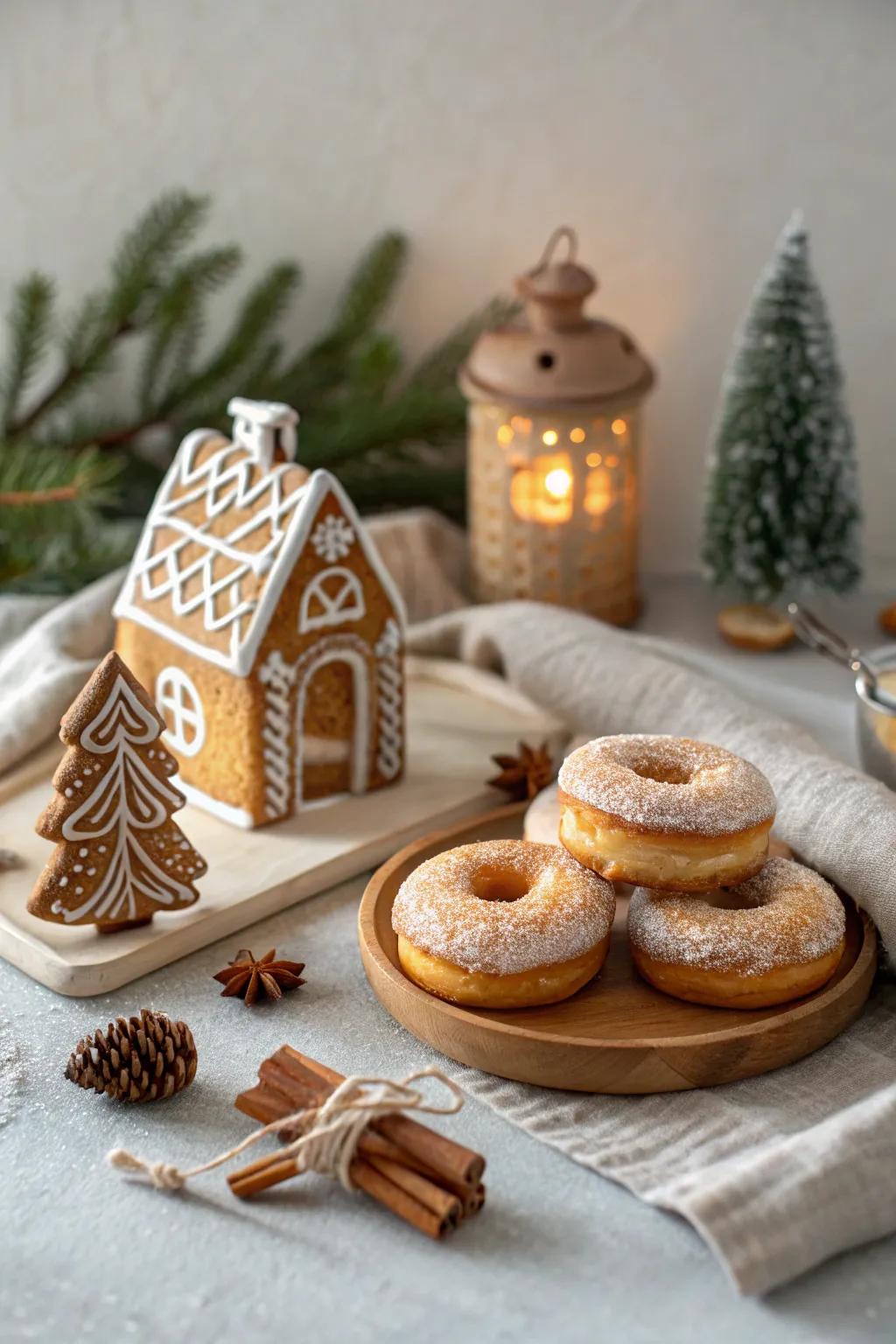 Add a dash of whimsy to your decor with festive food ornaments, perfect for the holiday season.