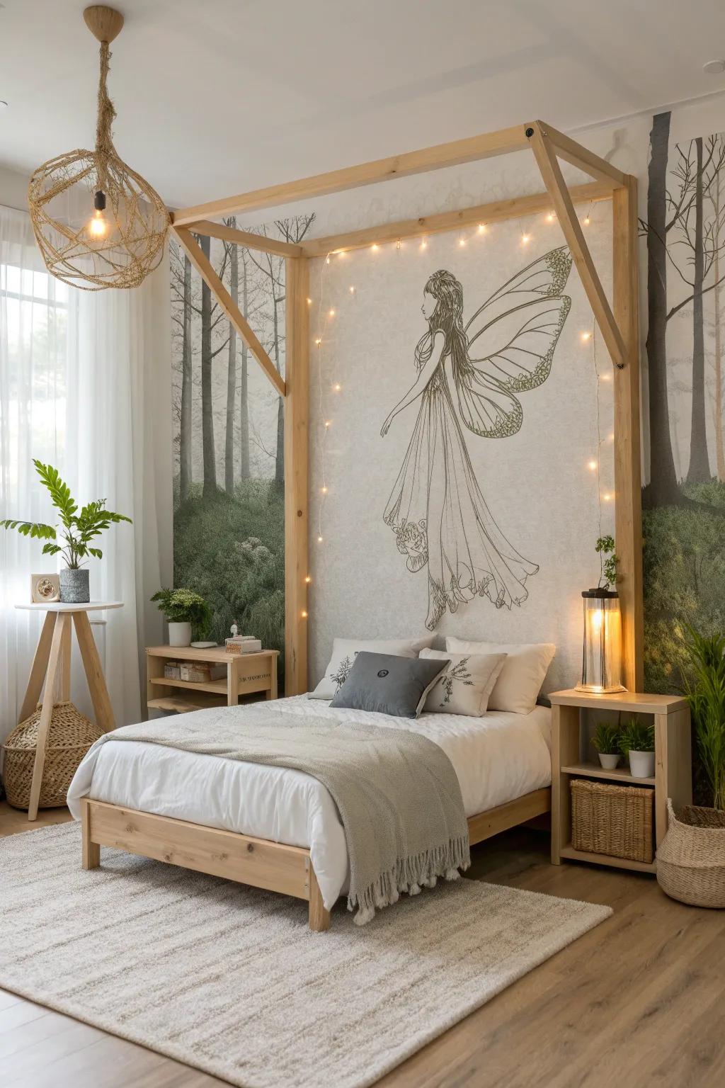 Elevate your room's magic with ethereal wall art.