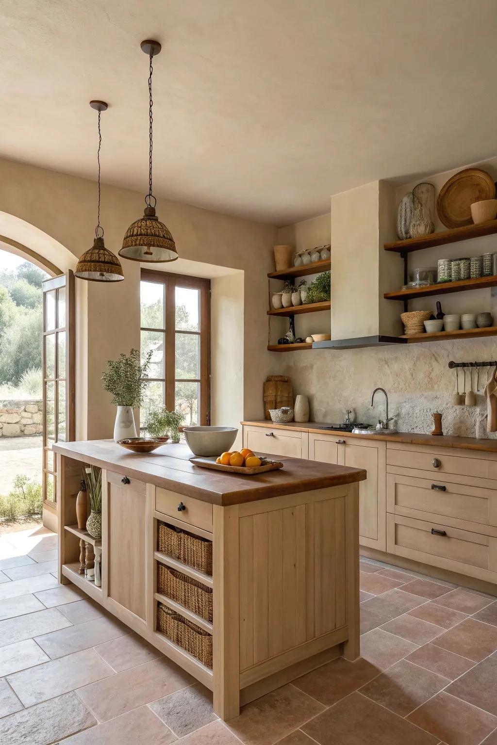 Achieve simplicity and functionality in your kitchen with a minimalistic design that remains warm and inviting. #MinimalistDesign #FunctionalSpaces