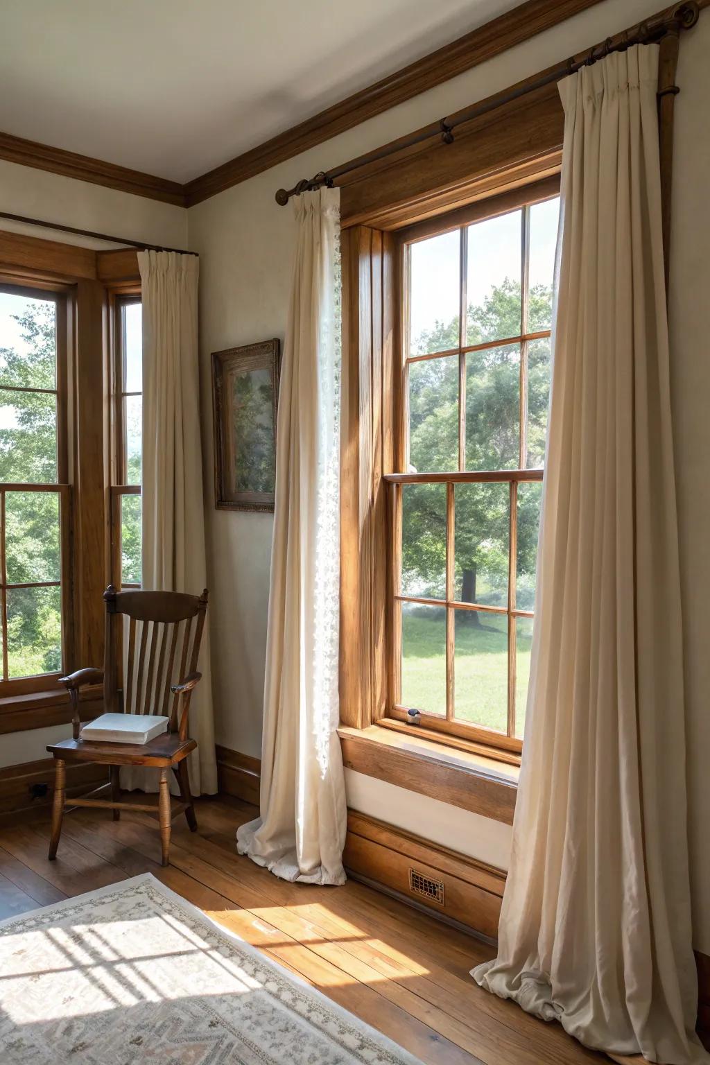 Vintage-inspired trims evoke a sense of nostalgia, perfect for adding historical charm to your home.