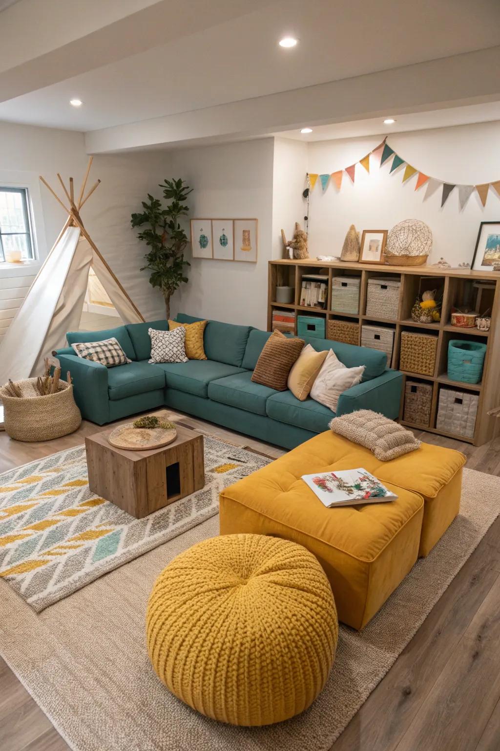 Flexible spaces grow with your family, adapting effortlessly to new needs.