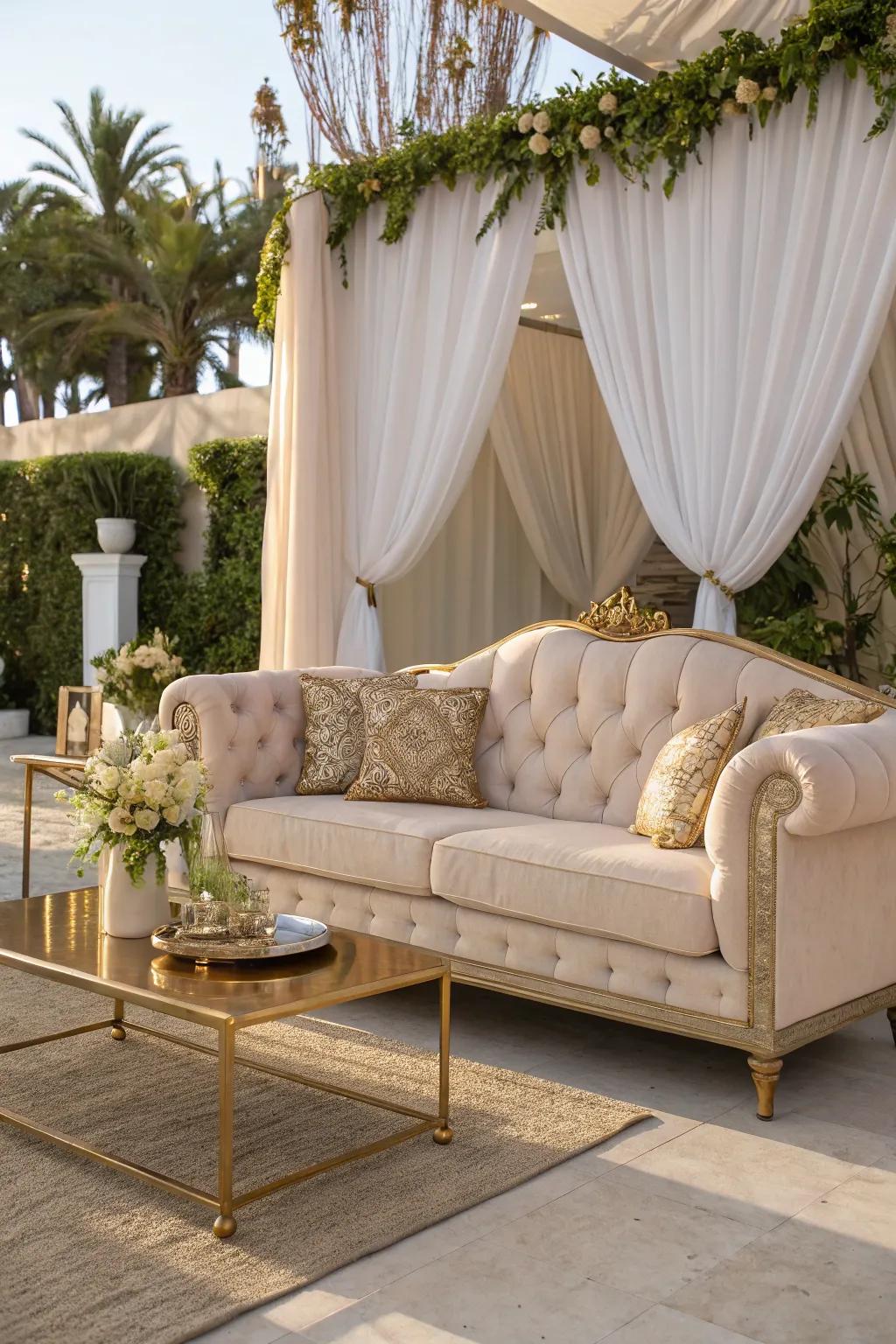 Experience elegance and opulence with luxurious glamour. ✨ #LuxuryDecor #ElegantSpaces