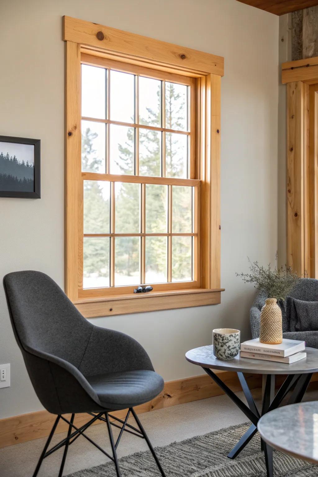 Mix modern with rustic for a unique style that stands out. 🌿 #ModernRustic #InteriorBalance