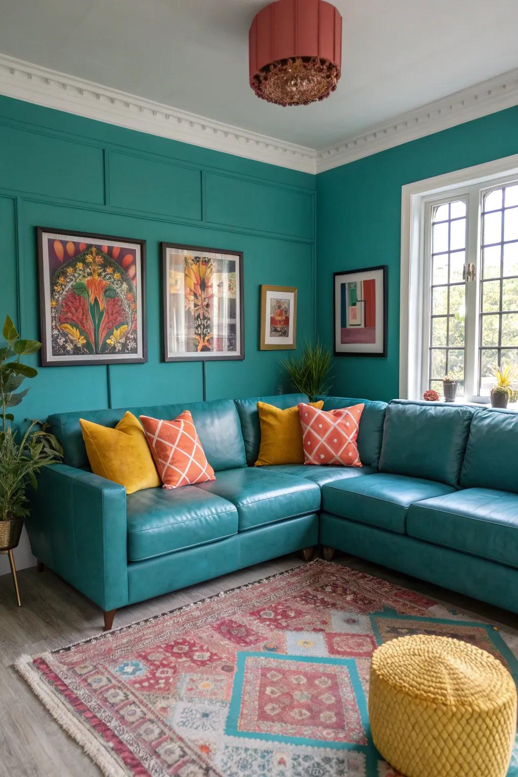 Achieve balance with symmetry around your room's focal point.