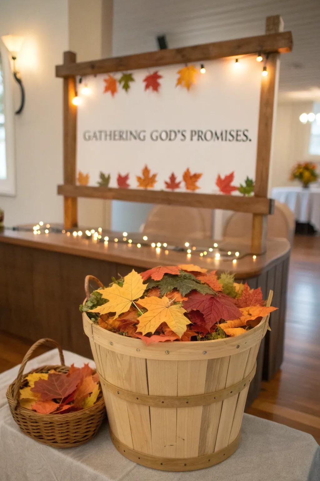 Gather God's promises in a display that brings reassurance and hope to your community. 🌻 #Promises #CommunityFaith