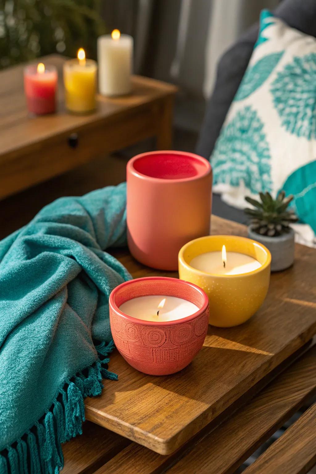 Enhance your space with scents that evoke tranquility and comfort.