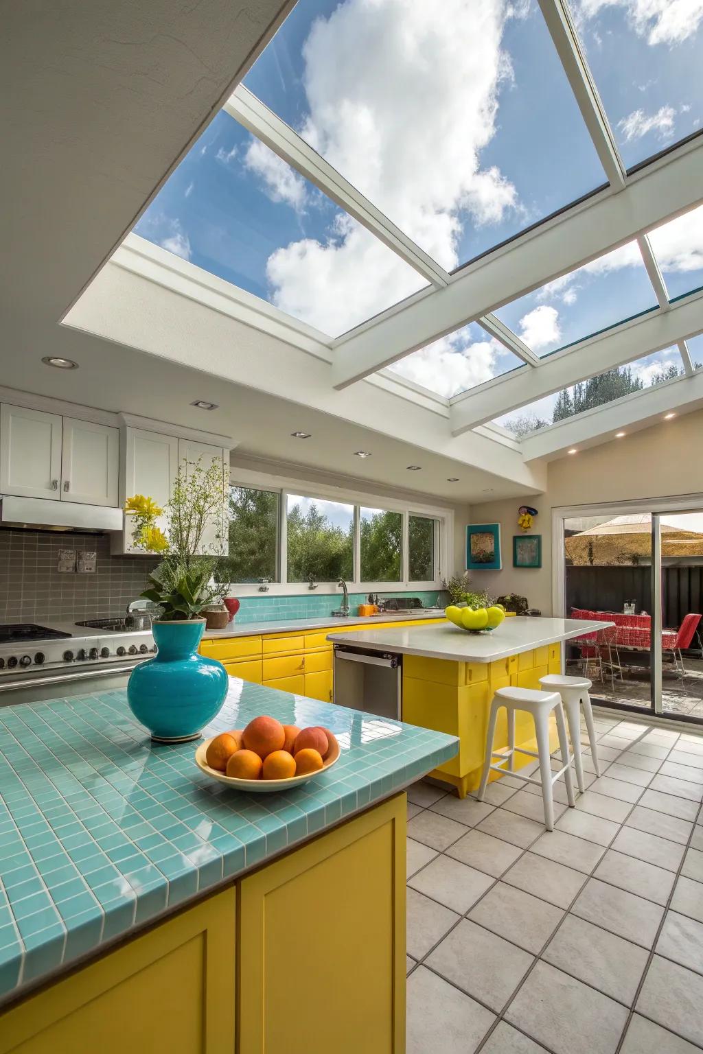 Bask in the beauty of natural light with the addition of skylights. 🌞 #NaturalLight #HomeInspiration