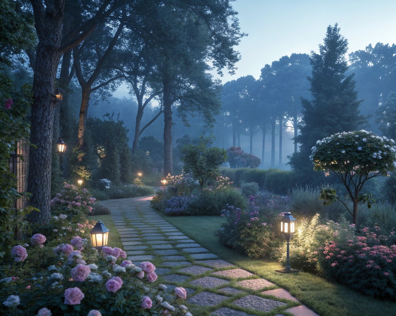 Balancing aesthetics and functionality for a memorable midnight glow.
