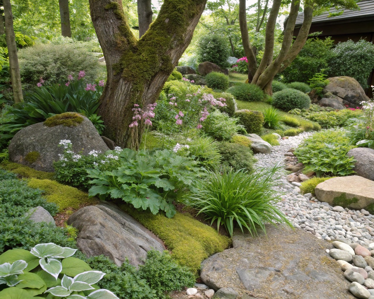 Choosing the right materials can add rich texture to your outdoor space.