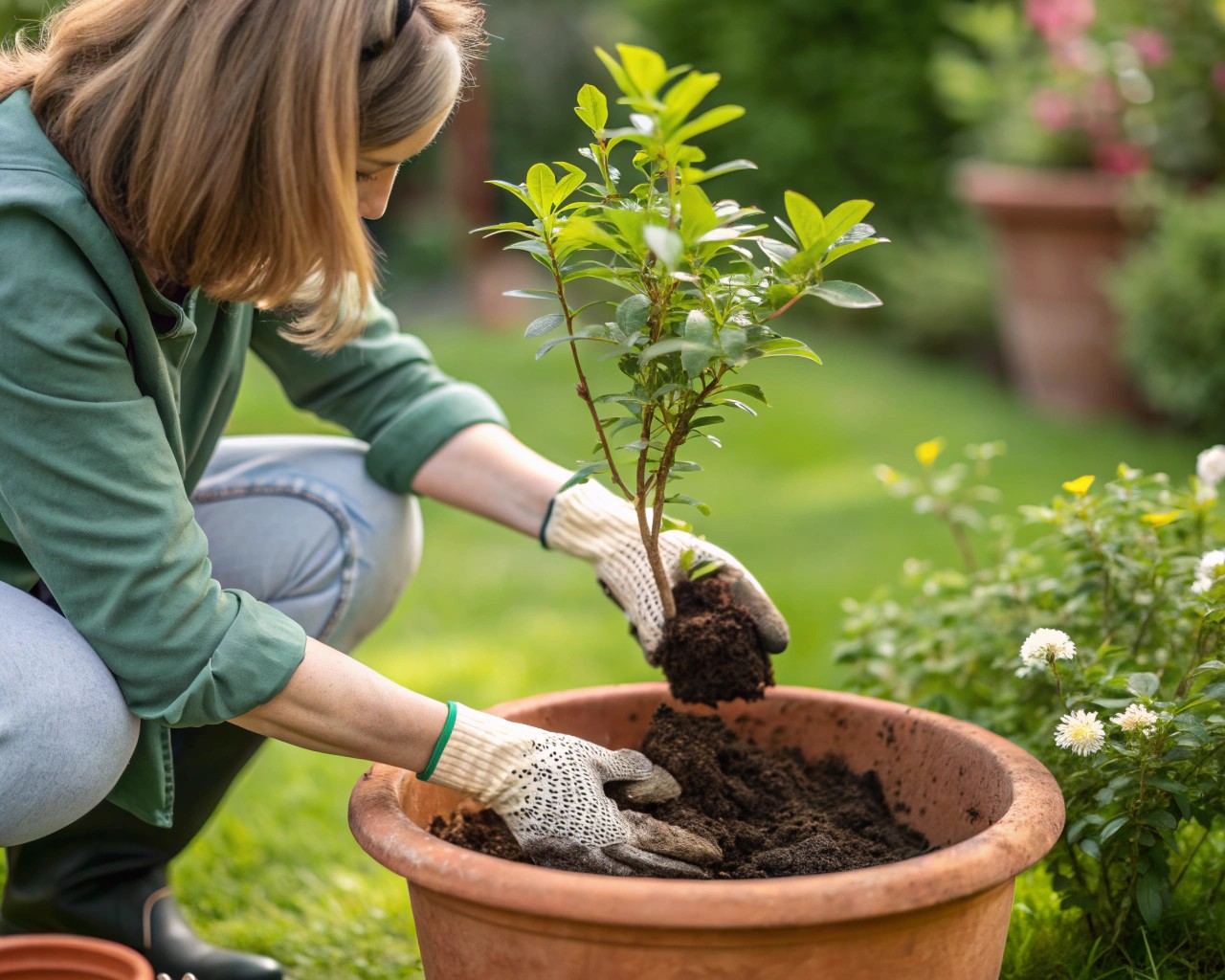 Step-by-step guide to planting directly into terracotta pots for optimal results.