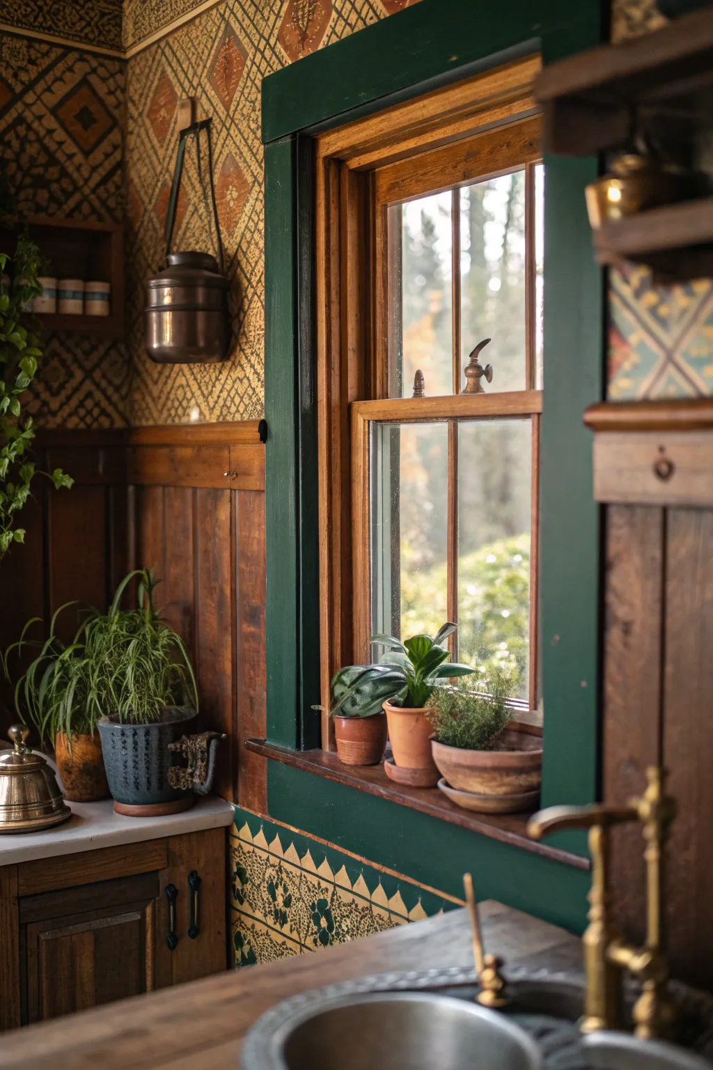 19+ Stylish Kitchen Window Trim Ideas