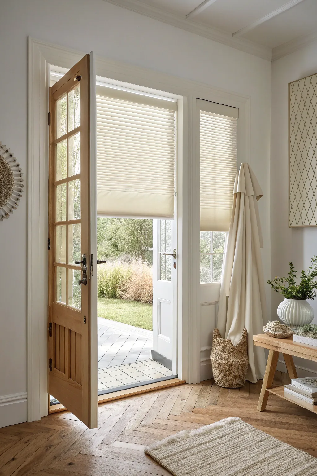 20+ Stylish Back Door Blinds Ideas to Transform Your Space
