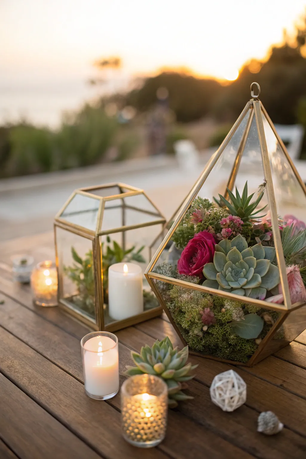 19+ Stunning Gold Wedding Centerpiece Ideas